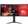 LG Monitor LG Curvo 34GN850P-B 34" 3440 x 1440 Pixel Wide Quad HD LED Nero