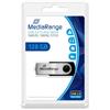 MEDIARANGE Pendrive MediaRange Flexi Drive 128 GB USB A 2.0 nero argento