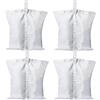 ABCCANOPY Baldacchino Pesi 68 kg Tenda Sabbia Borse, Confezione da 4 pezzi (Bianco)