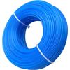 Zeqeey Filo per tagliabordi 1,6mm x 100m in nylon, Filo per decespugliatore tondo, per parco giardino, prato, colore blu
