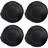 Latuwa 4 cappucci di fissaggio per bobine per decespugliatori Grizzly ERT 450/8, FRT 430, FRT 430/10, FRT 450A1, FRT 500/8, ERT 500 Pro, ERT 530R, ERT 530RS