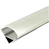 Parama Profilo angolare in alluminio silver 1mt per striscia led