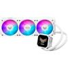ASUS TUF GAMING LC III 360 ARGB LCD WHT, Dissipatore AIO a Liquido, Bianco