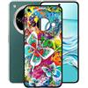KJYFOANI per ZTE Nubia Focus 2 Ultra (6.80) Cover, Nero Morbido Silicone Ultra Sottile TPU Protezione Case, Antiurto Anti-Graffio Bumper Custodia per - Libertà colorata