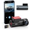 LAMTTO Dashcam anteriore per auto, 4K, con scheda WiFi SD, WDR, visione notturna, sensore G
