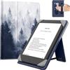 MoKo Custodia per 6 Pollici Kindle eReader da Tablet, Foresta Grigia