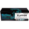 BeOne 1x TL-410X TL-410H TL-410 6000 Pagine Cartuccia Toner Compatibile per Stampante P3300DW P3308DW P3300DN P3308DN P3018DW M6800FDW M6808FDW M7100DW M7108DW M7200FDW (1 Nero)