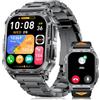 LIMIGE Smartwatch Uomo 1000mAh 2.01 HD IP68 Militare 110+ Sport 200+ Quadr