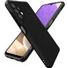 Folmecket Custodia Samsung Galaxy A32 5G, Folmecket protettiva in morbida gomma TPU per Samsung Galaxy A32 5G 6.5 Nero