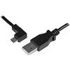 StarTech Cavo USB-A a Micro-B Angolato a Sinistra 2m - M/M (USBAUB2MLA)