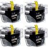 MEGOFFICE LC3219XL Nero Cartucce inchiostro Compatibile con Brother LC-3219XL LC3217 | Compatibile con Brother MFC J5330DW J5335DW J5730DW J5930DW J6530DW J6930DW J6935DW, 4 Nero