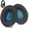 Wzsipod QuietComfort 35 / QC 35ii - Cuscinetti auricolari di ricambio per cuffie Bose, compatibili con Bose QC45 QC35 QC25 QC2 QC15 / Around-Ear 2 AE2 AE2i AE2w / SoundTrue e SoundLink Series (nero e blu)