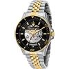 Maserati Orologio Uomo, Automatico, Analogico, Cinturino in Acciaio, Collezione Sfida - R8823140010
