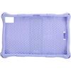 UUNPODDO Custodia Tablet da 10,4 Pollici per TECLAST T40 Pro T40 Plus, Cover Protettiva in Silicone Morbido Assorbimento degli Urti con Staffa Regolabile, Custodia Tablet con Texture (Viola)