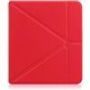 AKLiSa Custodia per Kobo Libra H2O ereader Custodia compatibile con Kobo Libra H2O Modello N873 Cover protettiva Auto Sleep&Wake Up Shell (rosso)