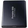 Générique Disco rigido esterno portatile,SSD ad alta capacità, archiviazione su disco rigido USB di archiviazione per PC, TV, laptop, ufficio, compatibile con Mac e Windows 64GB