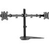 DIGITUS Supporto per monitor - Supporto e molla a gas - 1 monitor - Fino a 27 pollici - Fino a 1x 6,5 kg - VESA 75 & 100 - Nero