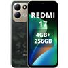 XIAOMI REDMI 17,Smartphone 4G+256GB,Helio G91-Ultra processore,display da 6,9 120Hz,Batteria da 7500mAh,Doppia fotocamera posteriore 50MP,Verde,Caricabatterie non incluso