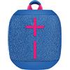 Ultimate Ears WONDERBOOM 3, Altoparlante Portatile Wireless Bluetooth, Suono a 360 Gradi con Bassi Profondi, Impermeabile, Antipolvere IP67, Galleggiante, Portata 40 m - Blu