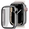 OcioDual Custodia Protettiva Compatibile con Apple Watch Series 8/7 (45mm) I Protezione Completa Ultra Sottile, Resistente a Graffi e Cadute - Argento