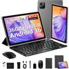VELVDIVA Tablet 11 Pollici Android 16 con Octa-Core 2.0GHz, 36GB RAM + 512GB ROM (2TB TF), 4G LTE/WiFi 5G, Gemini AI, Widevine L1, 8000mAh, 13MP+8MP, GPS, Face ID, Tablet con Tastiera/Mouse/Grigio