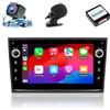 ANKEWAY Autoradio per Opel Corsa C D (2006-2011) con Android Auto e CarPlay