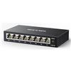 WAVLINK Switch Ethernet Gigabit a 8 porte (non gestito), switch Essentials, hub di rete domestica, splitter Ethernet per ufficio, plug & play, montaggio su tavolo o parete, funzionamento silenzioso