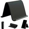 BAISHUWU Supporto per Telefono in Silicone e Alluminio Flessibile, Supporto per Cellulare Pieghevole in Silicone, Supporto Telefono Portatile Pieghevole in Silicon per Smartphone Tablet, Regolabile (B)