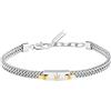 Maserati Bracciale Uomo in Acciaio, Collezione ICONIC, Tridente, Idee Regalo Fidanzato, Amico, Papà