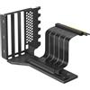 GLOTRENDS Staffa di supporto per GPU a 2 slot con Cavo Riser PCIe 4.0 180 mm per Montaggio Verticale GPU, Compatibile con serie RTX 40/30 e Radeon RX7000/RX6000, PC Cases with Open PCI 7/8-slot Design