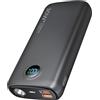 debopo Power Bank, 27000mAh 30W PD3.0 QC4.0 4.5A Ricarica Rapida, USB C Ingresso e Uscita Caricatore Esterno con 3W Luminosa Torcia, Led Display per Smartphone, Tablet e altro