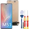 SiuVorZhi Display LCD compatibile con Samsung Galaxy M51 Display LCD Touch Screen Assembly Riparazione Parti di ricambio con strumenti.