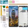Gadget Troops Display TFT per Samsung Galaxy A22 4G Kit ricambio schermo Nero | Senza impronte digitali, Schermo non curvo, Kit tutto in uno con cornice, Schermo HD+, Per SM-A225F/DSN