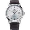 Orient Contemporary Symphony III - Orologio Uomo Automatico a Carica Manuale Casual Cinturino In Pelle Marrone Cassa In Acciaio Quadrante Grigio - RA-AC0F07S30B RA-AC0F07S