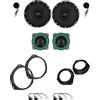 IPNOSIS Kit 6 Casse IPK 16SQ da 16,5 cm + IP-01100 da 10 cm per Fiat Punto 2 Serie (188) - Grande Punto - Punto Evo (199) con 2 Supporti Anteriori, 2 Supporti Posteriori e 4 Connettori