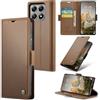 Rerzoiro Cover per Xiaomi 14T Custodia Portafoglio [Blocco RFID] Premium Pelle PU Wallet Case Flip Libro con Porta Carte Slot Supporto Flip Case per Xiaomi 14T, Marrone