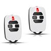 Voltvera 2 pezzi DEA 433,92 MHz telecomando compatibile con GTI2/4, GT2/4, Mio TR2/4, TR2N, TR4N, Genie 273, Gold 288 - Telecomando per cancello e porta del garage fino a 100 m di portata