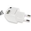 Heden ACCBTPAUD1 - Presa da parete ricevitore Bluetooth + cavo jack + cavo Y, colore: Bianco