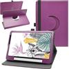 MAMA MOUTH compatibile con XPPen Magic Note Pad Custodia,Cover in pelle PU a rotazione a 360°per XPPen Magic Note Pad da 10,95 pollici Tablet,colore viola