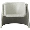 Normann Copenhagen - Poltrona Bit - Bianco - Polietilene riciclato - Designer Simon Legald