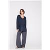 Tezenis Kimono Calato Lamé Donna Blu