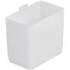 Akro-Mils, 30101, 30101 2 di 7,6 x 7,6 centimetri, piccola tazza per ripiano), Bianco, 48,