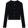 GUESS APPAREL CARDIGAN DONNA - GUESS APPAREL NERO - W6YR26 Z0973