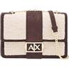 ARMANI EXCHANGE TRACOLLA DONNA - ARMANI EXCHANGE BIANCO-MARRONE - XW000070 AF28295