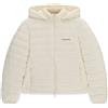 GUESS JEANS GIUBBOTTO DONNA - GUESS JEANS BIANCO - W6YL09 W2799