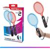 Oniverse Confezione da 2 racchette da tennis per Nintendo Switch 2/Switch/OLED - Giochi sportivi compatibili con Mario Tennis Fever, Switch Sports, Accessori per Joy-Con con cinturini regolabili - Ara
