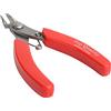 Kukyller Micro tronchesi da 2 pezzi, pinza da taglio laterale Pinza da taglio in acciaio inossidabile con taglierina a filo per cavi per la creazione di gioielli elettronici