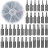 HDHGXUJRD 36 Pezzi Torx Bit Set, T10/T15/T20/T25/T30/T40 Punte Torx, 25mm Punte per Cacciavite in Acciaio Legato al Cromo Vanadio per er Lavorazione del Legno, Macchinari