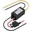 THLY Trasformatore 24 12Volt, Convertitore 24V a 12V 5A 60W 24V 12V Converter di Aimentazione Con Fusibile Impermeabile, Regolatore di Tensione CC per Veicolo/Barca ecc. (Accetta ingressi DC15-40V)