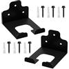 Generic Portautensili da giardino, resistente, organizer da parete per garage, per interni ed esterni, cortile, cantina, prato, pala, rastrello, scopa e cavo per trapano